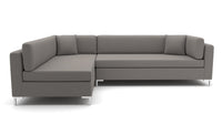 Bonnell 124" Left Chaise Sectional - Peyton Slate