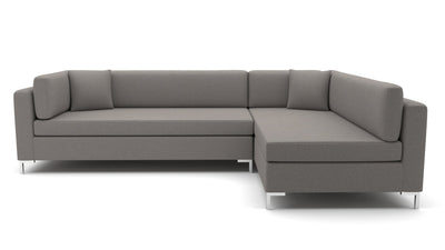 Bonnell 124" Right Chaise Sectional - Peyton Slate