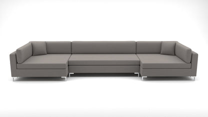 Bonnell 188" U Cuddler Sectional - Peyton Slate