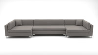 Bonnell 188" U Cuddler Sectional -