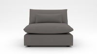 Bouldin Armless Chair - Peyton Slate