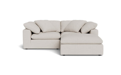 Fluffy 89" 2 Piece Sofa w/Otto - Camila Oyster