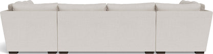 Mesa 154" Condo U Sectional - Bloke Snow