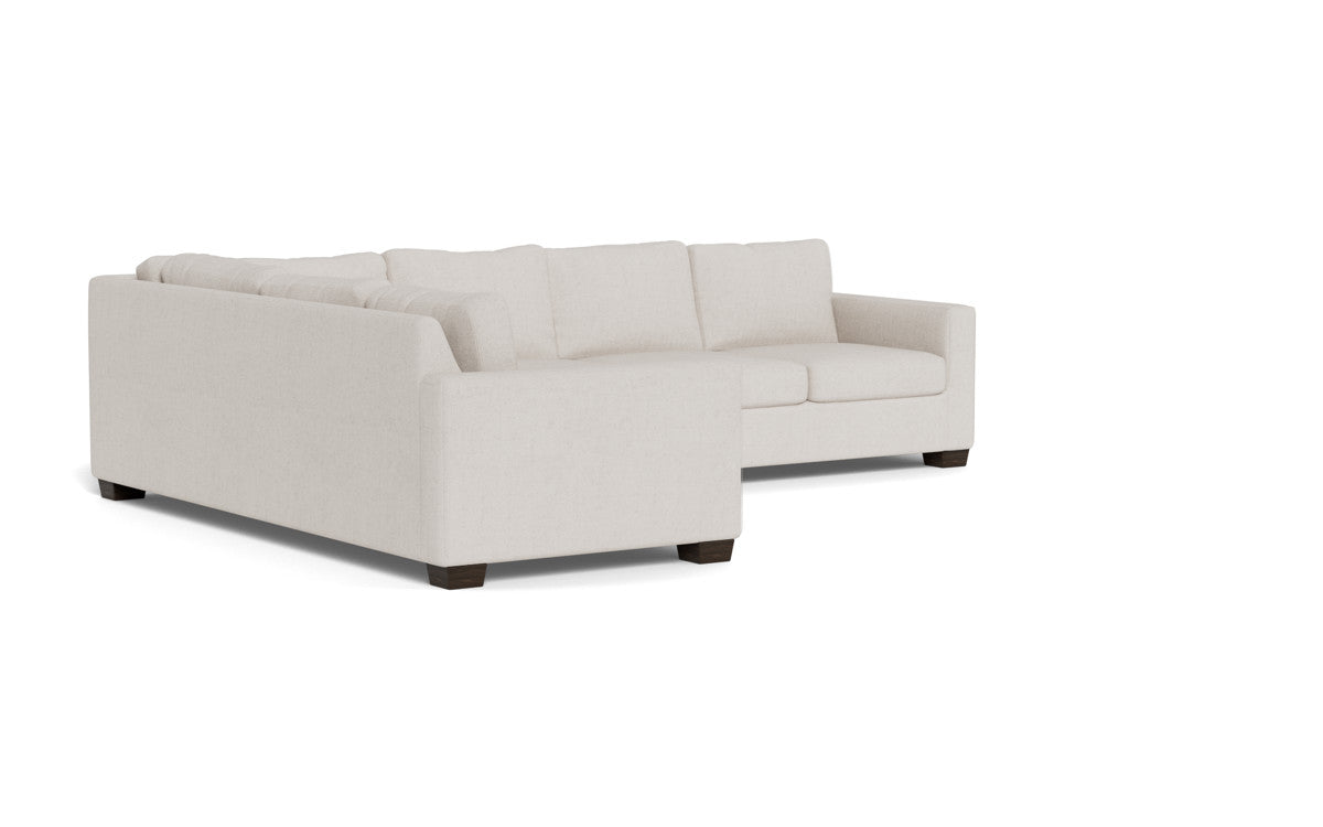 Track 121" Left Corner Sectional - Camila Oyster