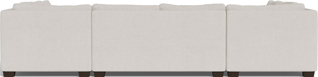 Track 141" Corner Sofa U Sectional - Camila Oyster