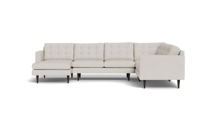 Wallace 130" Corner Sectionals w. Left Chaise - Camila Oyster