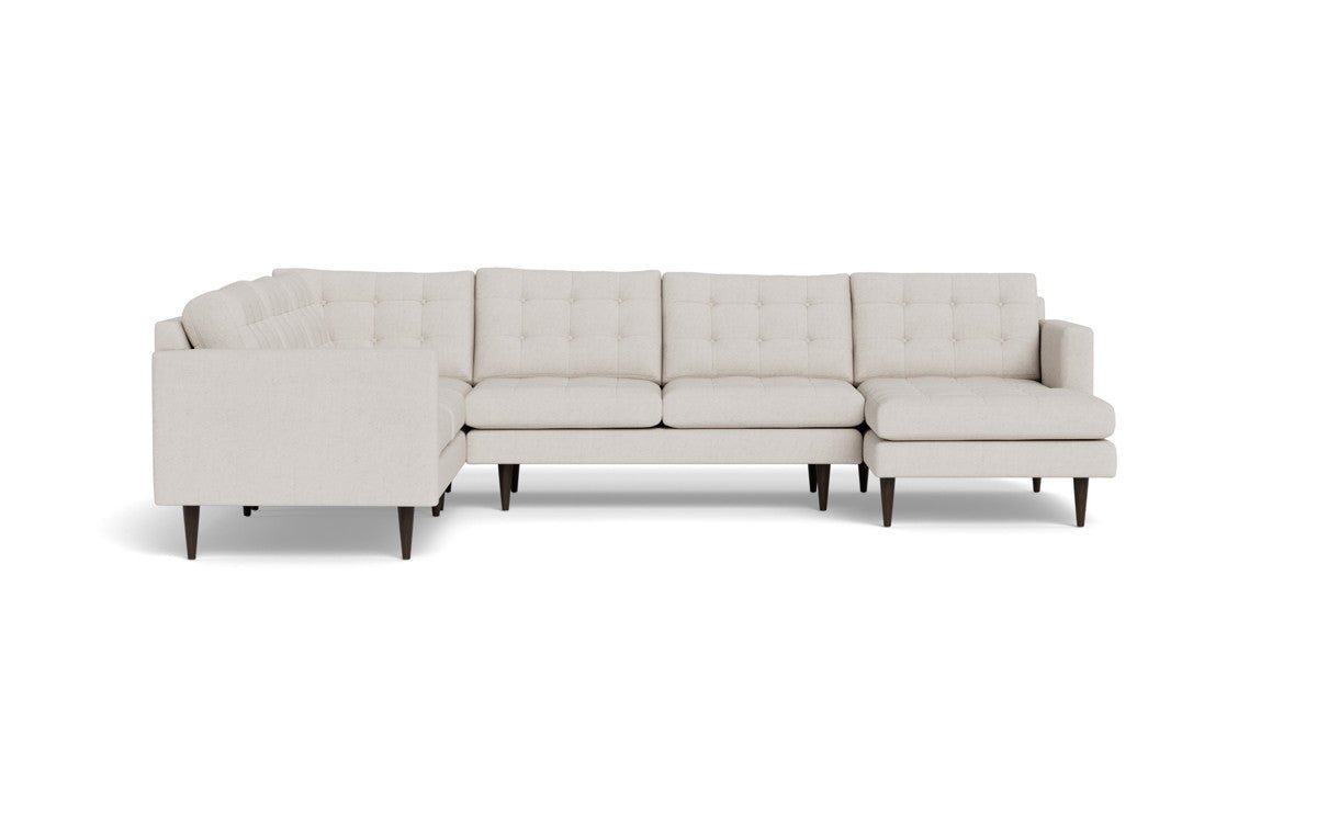 Wallace 130" Corner Sectionals w. Right Chaise - Camila Oyster