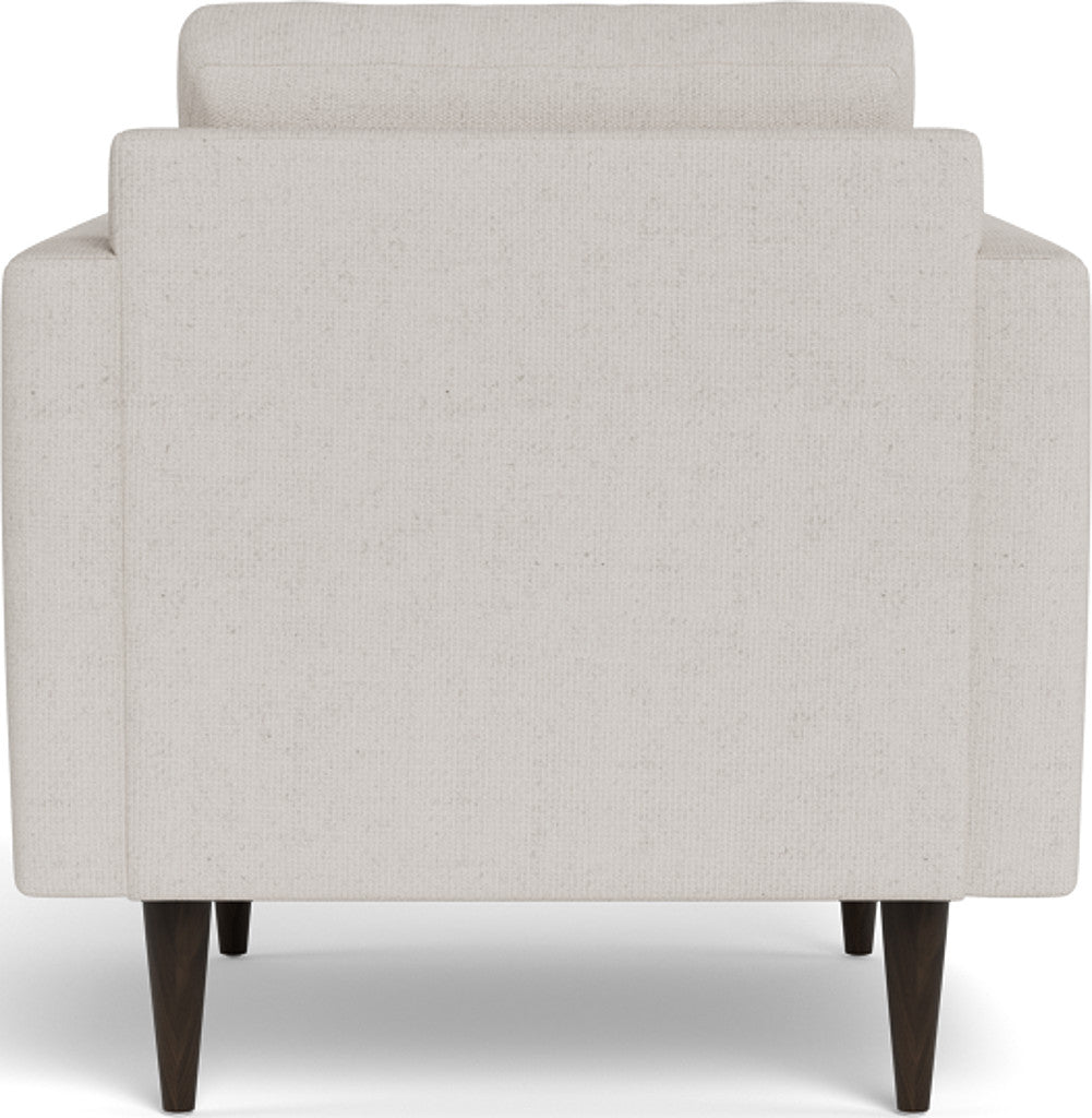 Wallace 34" Untufted Arm Chair - Bloke Snow