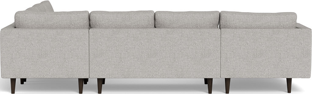 Ladybird 133" Corner Sectional with Left Chaise - Camila Smoke
