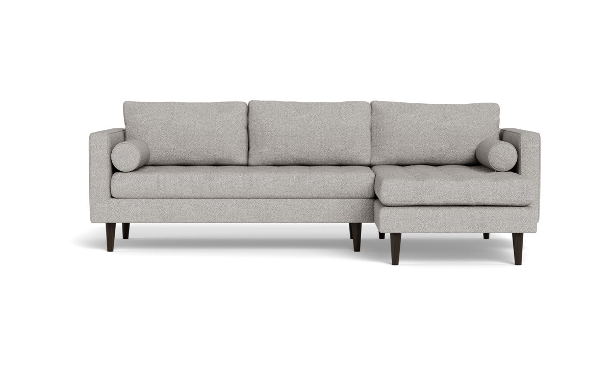 Ladybird 102" Right Chaise Sectional - Camila Smoke