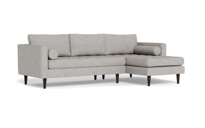 Ladybird 102" Right Chaise Sectional - Camila Smoke