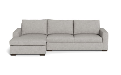 Mesa 123" Left Chaise Sectional - Camila Smoke