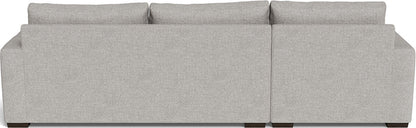 Mesa 123" Left Chaise Sectional - Camila Smoke