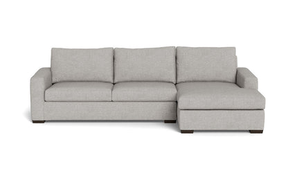 Mesa 123" Right Chaise Sectional - Camila Smoke