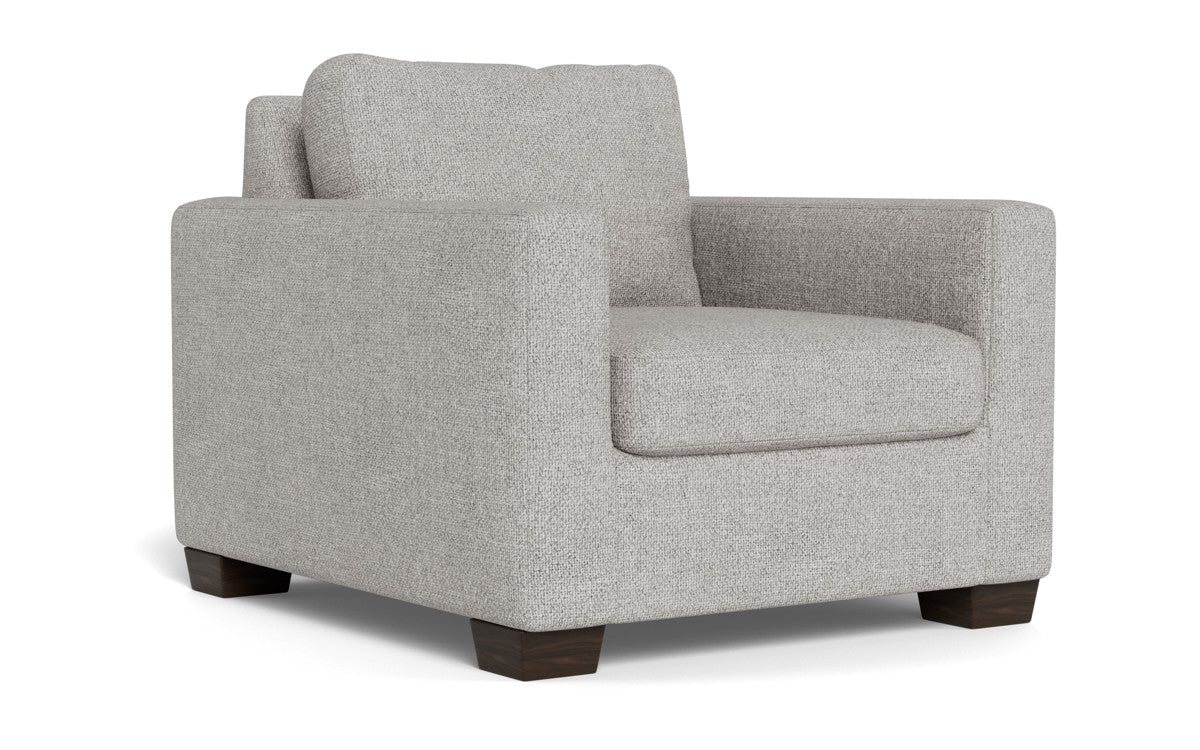 Track 36" Arm Chair - Camila Smoke