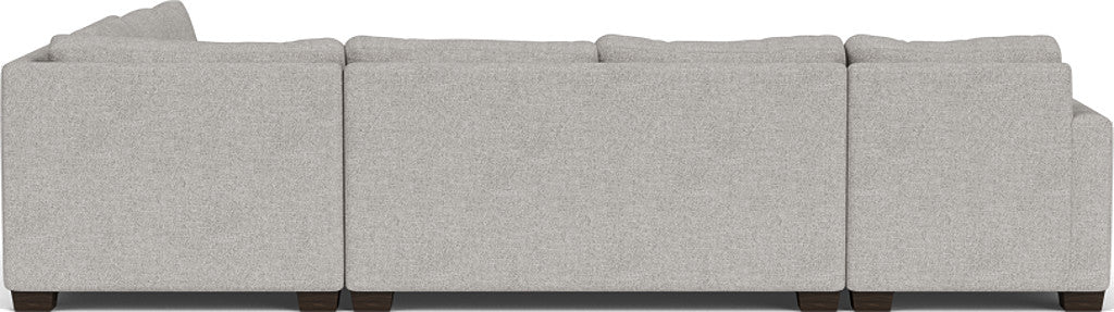 Track 141" Corner Sectionals w. Left Chaise - Camila Smoke