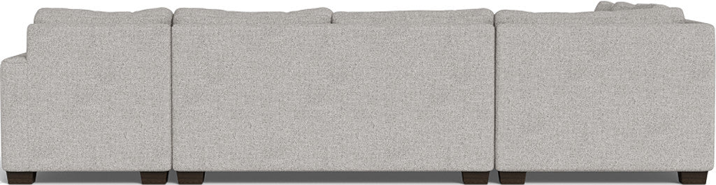 Track 141" Corner Sectionals w. Right Chaise - Camila Smoke