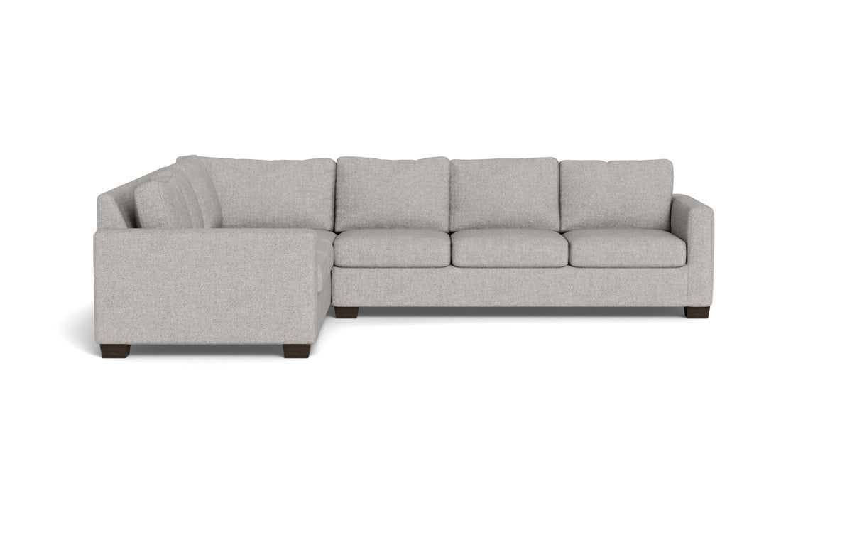 Track 121" Left Corner Sectional - Camila Smoke