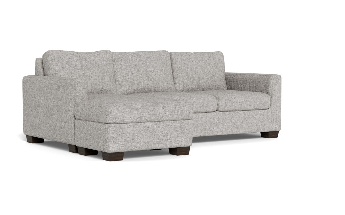 Track 87" Reversible Sofa Chaise - Camila Smoke