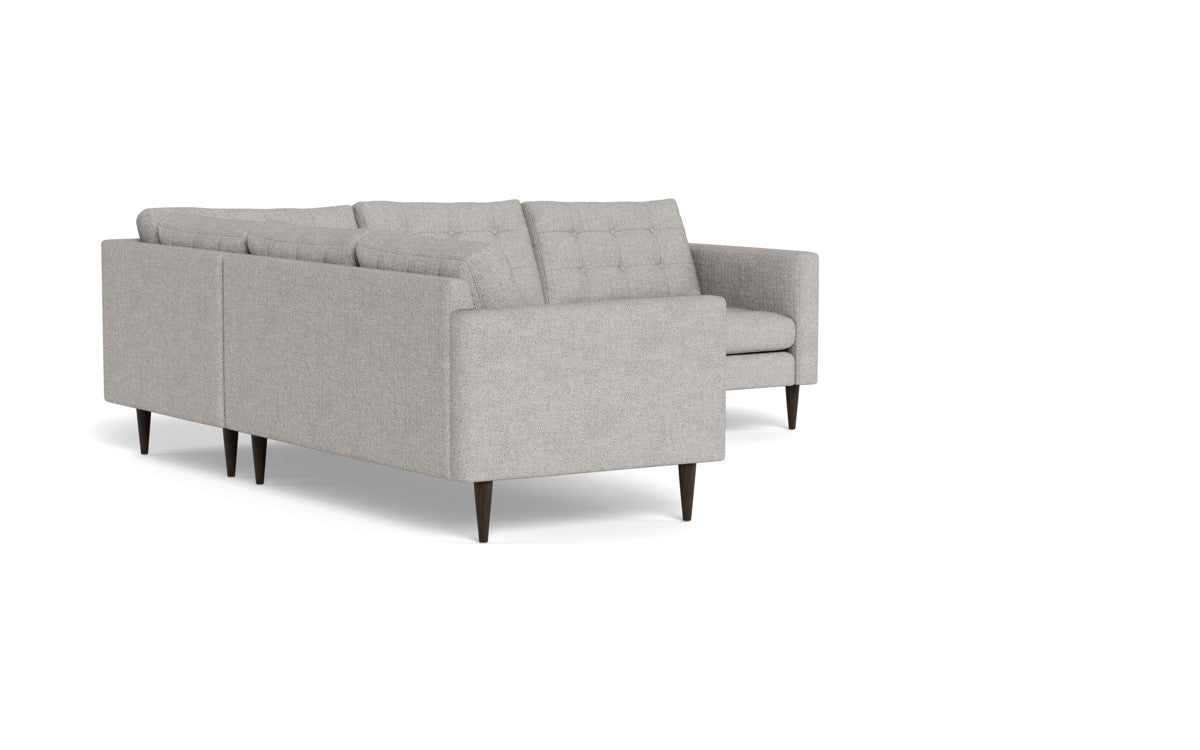 Wallace 102" Corner Sectional - Camila Smoke