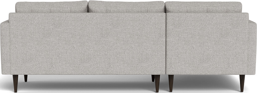 Wallace 98" Left Chaise Sectional - Camila Smoke