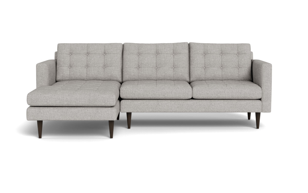 Wallace 98" Left Chaise Sectional - Camila Smoke