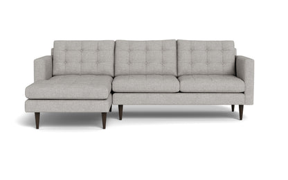 Wallace 98" Left Chaise Sectional - Camila Smoke