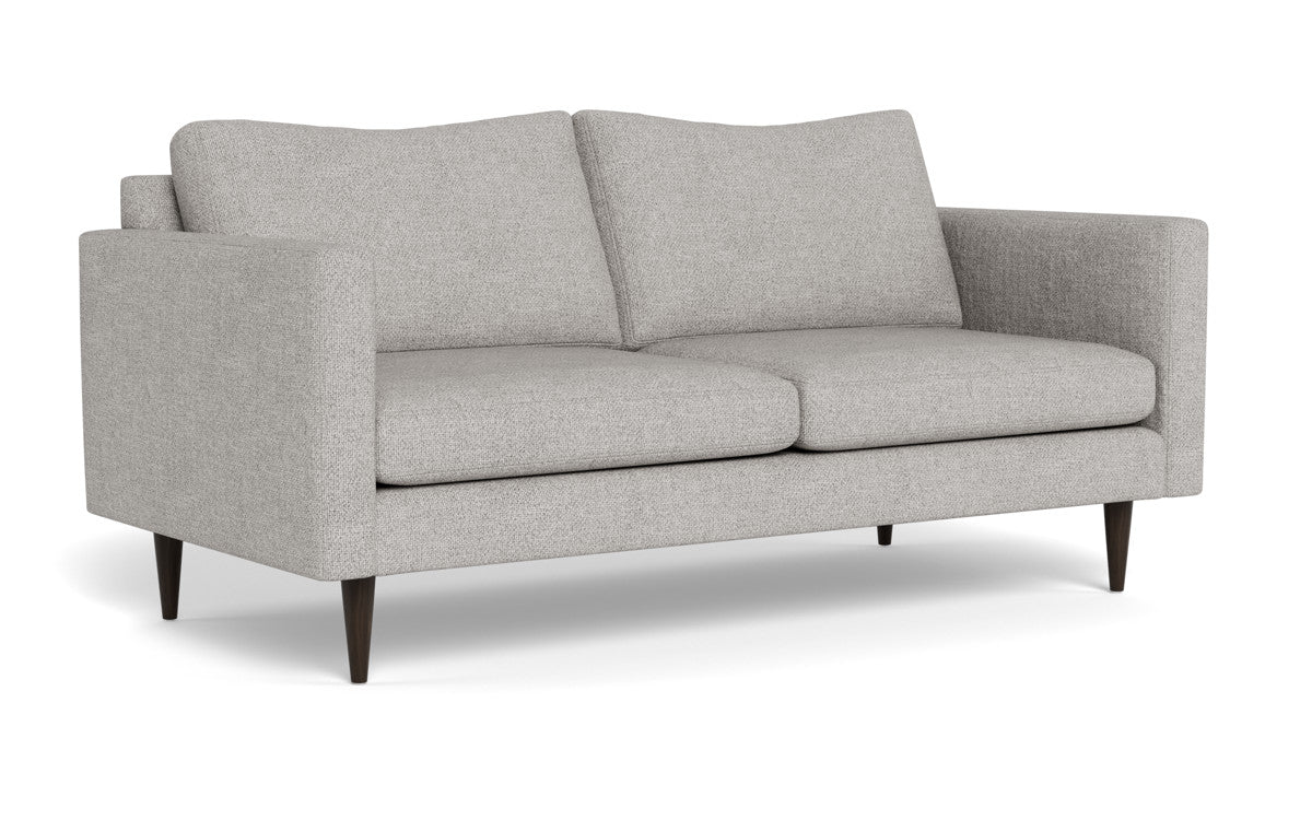Wallace 74" Untufted Apartment Sofa - Camila Smoke