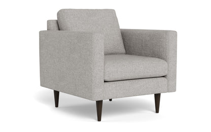 Wallace 34" Untufted Arm Chair - Camila Smoke