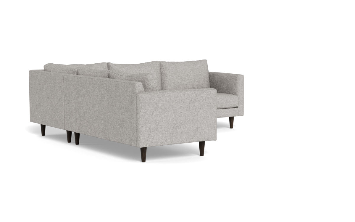 Wallace 102" Untufted Corner Sectional - Camila Smoke