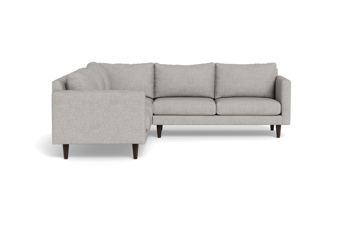 Wallace 102" Untufted Corner Sectional - Camila Smoke