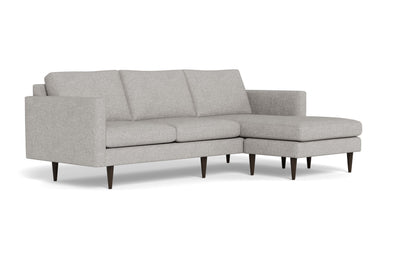 Wallace 98" Untufted Reversible Chaise Sofa - Camila Smoke