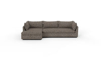 Cherrywood 136" Laf Chaise Sectional - Cordova Eclipse