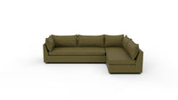Cherrywood 129" LAF/LAF Sofa Sectional - Amigo II Garden