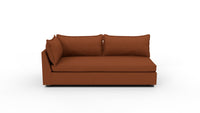 Cherrywood Laf Sofa - Bellatrix Terracotta