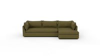 Cherrywood 136" Raf Chaise Sectional - Amigo II Garden
