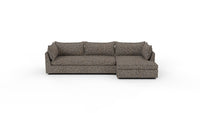 Cherrywood 136" Raf Chaise Sectional - Cordova Eclipse
