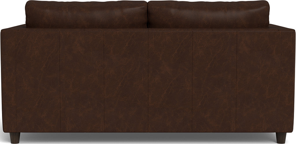 Ladybird 72" Leather Full Sleeper Loveseat - Cheyenne Arrowshaft