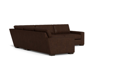 Mas Mesa 127" Deep Leather Corner Sectional - Cheyenne Arrowshaft