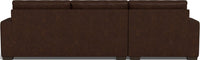 Mas Mesa 123" Deep Leather Left Chaise Sectional - Cheyenne Arrowshaft