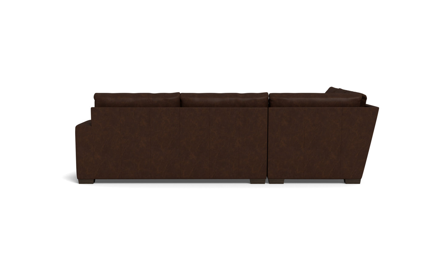 Mesa 121" Leather Corner Sectional - Cheyenne Arrowshaft