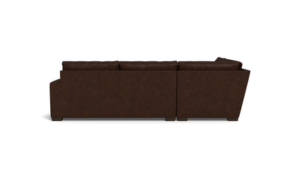 Mesa 121" Leather Corner Sectional - Cheyenne Arrowshaft