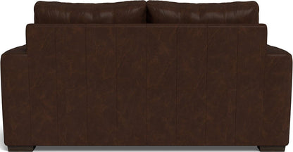 Mas Mesa 72" Deep Leather Loveseat - Cheyenne Arrowshaft