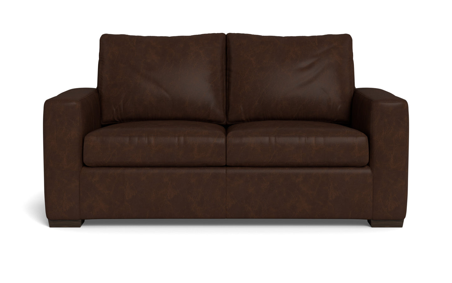 Mesa 72" Leather Loveseat - Cheyenne Arrowshaft