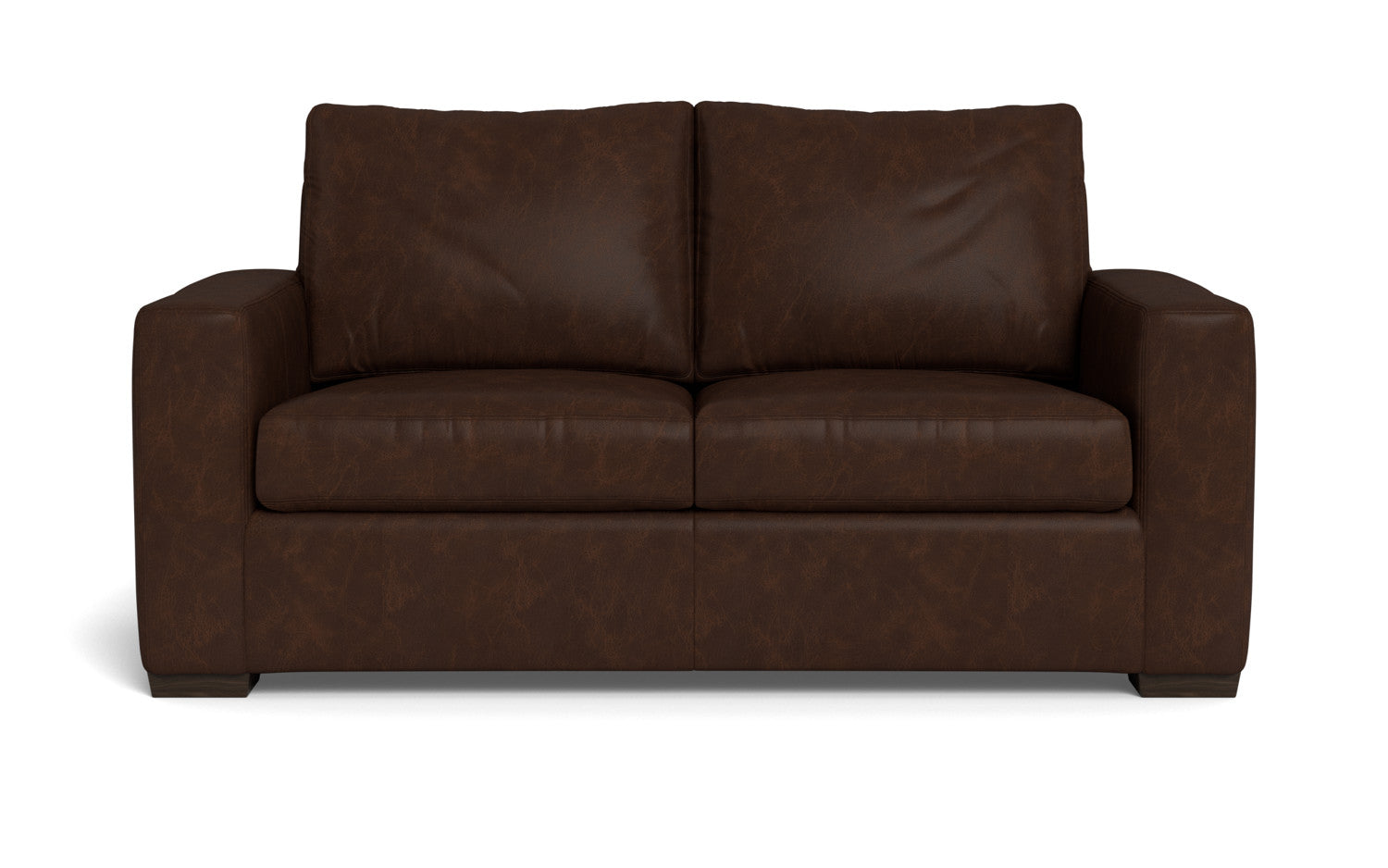 Mesa 72" Leather Loveseat - Cheyenne Arrowshaft