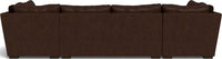 Mas Mesa 166" Deep Leather Condo U Sectional - Cheyenne Arrowshaft