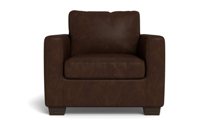 Track 36" Leather Arm Chair - Cheyenne Arrowshaft