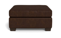Mesa Leather Cocktail Ottoman -