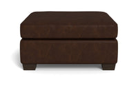 Track Leather Ottoman - Cheyenne Arrowshaft