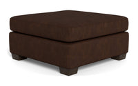Mesa Leather Cocktail Ottoman - Cheyenne Arrowshaft